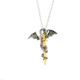 Luminous Jewelry Dragon Sword Necklace Game Of Throne