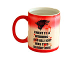 Color Changing Coffee Mug Cup Of Game of Thrones Bloody Wedding