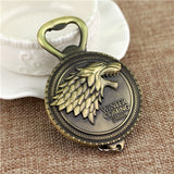 Game of Thrones Wolf Head Pendant