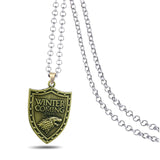 Game of Thrones Necklace House Stark Accessories Fashion