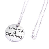 Game of Thrones Necklaces Valar Morghulis Winter Is Coming Couple Necklace