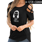Game of Thrones Not Today T shirt Women Off Shoulder Summer Top