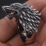 Game of Thrones Stark Direwolf Ring Accessories