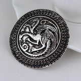 Game OF Throne Stark Brooches Accessories